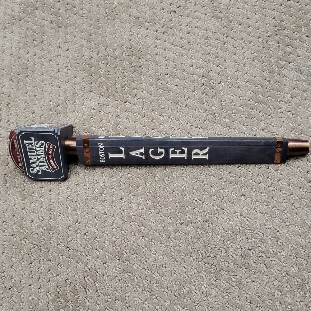 Sam Adams Boston Lager beer tap handle